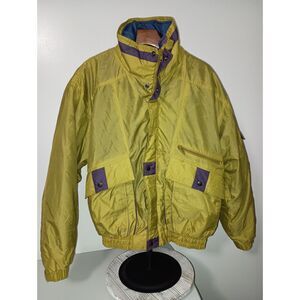 OAKTON:  Yellow Limited Snow/ Wind Breaker/Jacket with Insert, Men M (38-40)
